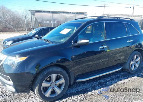 2011 Acura Mdx Technology Package z USA, uszkodzony, nr VIN 2HNYD2H60BH548858